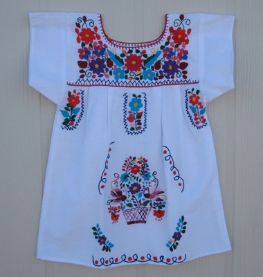 Girl Mexican Dresses - Handmade Masterpieces crafted by Mexican ...